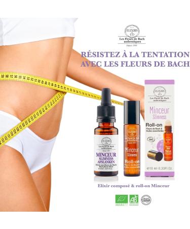 Elixirs & Co - Elixir Compos aux Fleurs de Bach Pr t l'Emploi - Minceur - Les Fleurs de Bach - Bien tre - Vegan - Bio - 100% Naturel - Made in France - 20ml - Buy Online on GoSupps.com
