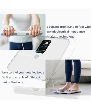 VITSOL Electrode Smart Body Fat Scale - White - Buy Online on GoSupps.com