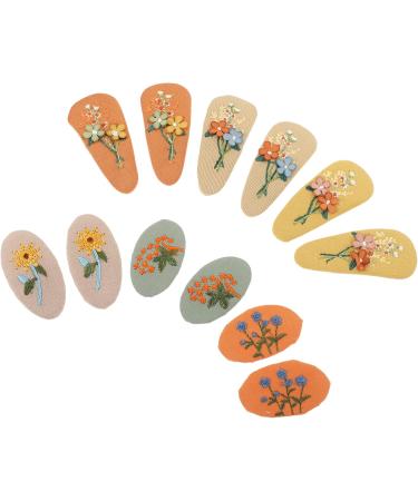 minkissy 24 Pairs Fabric Hairpin Lovely Hair Clips Hair Clips for Kids Little Girl Hair Clips Kids Hairpin Vintage Decor Kids Accessories for Girls Toddler Pink Polyester Cute - Buy Online on GoSupps.com