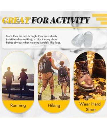 Silicone Anti-Friction Toe Protector - 60pcs | Breathable Toe Covers for Corns, Blisters & Pain Relief - Buy Online on GoSupps.com