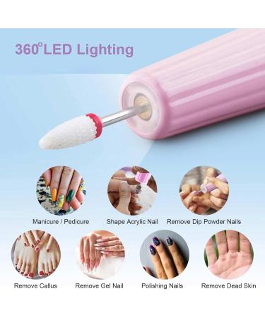 Nail Cutter for Gel Nails Wireless - 12 in 1 Electric Nail File Manicure - 20000 rpm 5 Gear Electric Nail Drill for Natural Nails Acrylic Nails Nail Shapes Removal of Calluses YA03-002 - Buy Online on GoSupps.com