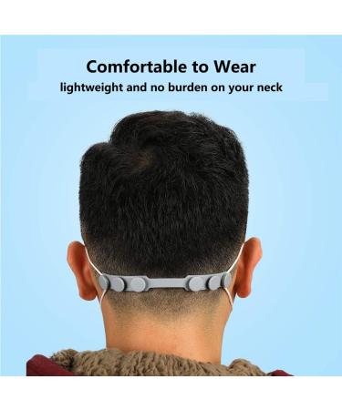 12PCS Adjustable Mask Strap Extender | Anti-Tightening Mask Holder Hook | Ear Grips Extension | Ear Pain Relief | 4 Colors - Buy Online on GoSupps.com