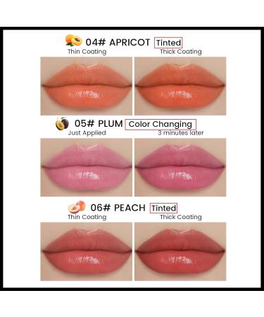 FREEORR Tinted Lip Balm and Chapstick 2-in-1 Moisturizing Lipstick - Pack of 6 - Buy Online on GoSupps.com
