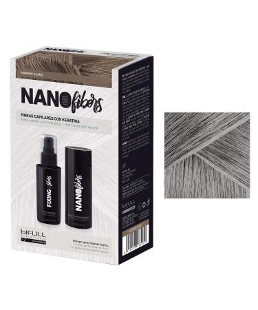 BIFULL Nanofilers Capillary Fibers with Grey Keratin Black Estandar