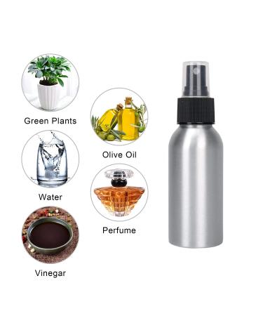 Uheng 10 Pack 1oz Aluminium Fine Mist Spray Bottles - Refillable Perfume Atomizer Essential Oil Cosmetic Travel Container - Black - 30ML - Pack of 10 - Buy Online on GoSupps.com