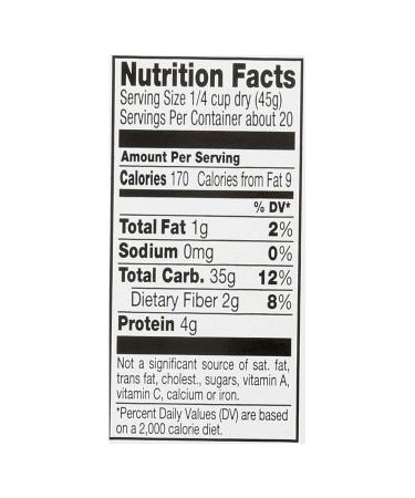 Rice Select Organic Texmati Brown Rice - 4x36 OZ | Premium Quality, Non-GMO, Gluten-Free - Buy Online on GoSupps.com