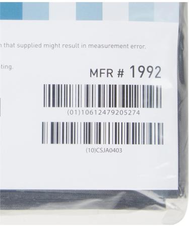 McKesson Blood Pressure Replacement Cuff and Bladder 1 Count - 11.8 to 16.5 inches - Buy Online on GoSupps.com