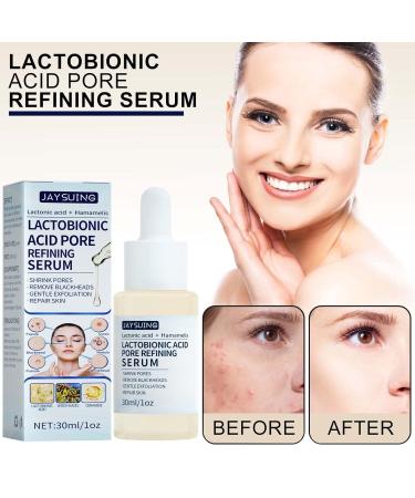 5 PCs Lactobionic Acid Pore Tannerization Oil - Gentle 30ml Facial Pore Shrinking Solution for Perfect Skin - Instant Results by Fulenyi - Buy Online on GoSupps.com