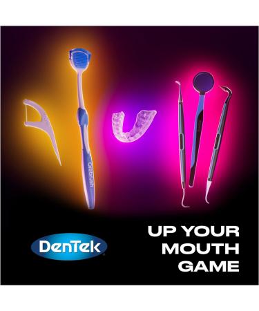 DenTek Cross Flosser Plaque Control Floss Picks X-Shaped 75 Count - Pack of 1 - Buy Online on GoSupps.com