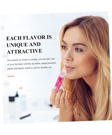 6pcs Moisturizing Fruit Lip Balm & Gloss Set - Hydrating Lip Pomade Lipstick & Liquid Gloss for Smooth Lips - Buy Online on GoSupps.com