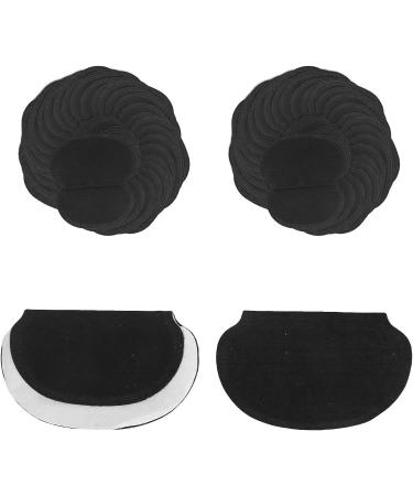 60Pcs Underarm Sweat Pads | Adhesive Absorbing Armpit Shields for Women and Men - Black - Buy Online on GoSupps.com