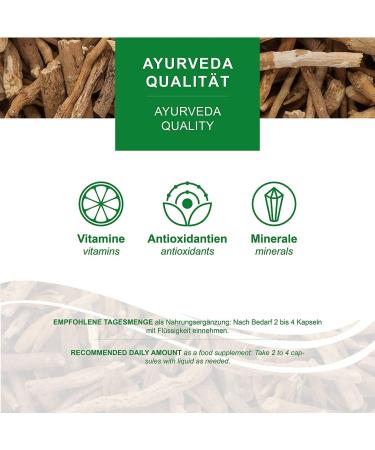 Ashwagandha Capsules 1200mg - Vegan & Gluten-Free - 100% Root Powder - 60 Days Supply from Moriveda - Enhance Balance Quality of Life & Inner Peace - International Shipping - Buy Online on GoSupps.com