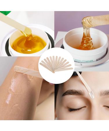 60PCS Wooden Wax Sticks - Disposable Spatulas for Body & Facial Hair Removal - Buy Online on GoSupps.com