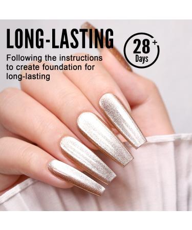 YOKE FELLOW Champagne Gold Cat Eye Gel Nail Polish 10ML - 9D Cateye UV Gel Polish for Salon Manicure or DIY - Buy Online on GoSupps.com