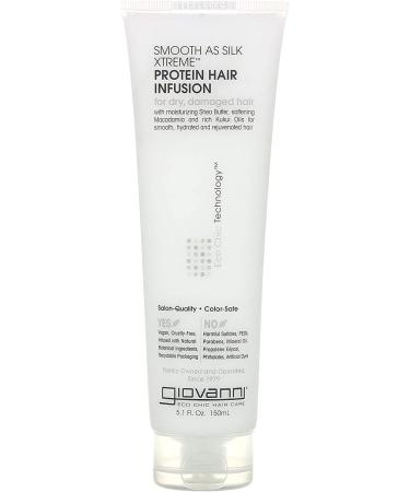 Giovanni Smooth As Silk Xtreme Protein Hair Infusion 5.1 oz - Nourishing Hair Treatment - Buy Online on GoSupps.com