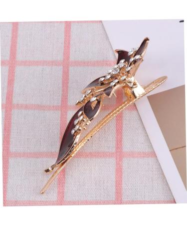 minkissy Banana Hair Clips Fancy Hair Accessories for Women Clips for Hair Womens Hair Clips Duckbill Hair Clips Hairpin Red Spring Clip Alligator Clip Crocodile Skin Alloy France Miss - Buy Online on GoSupps.com