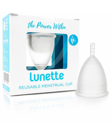 Lunette Reusable Menstrual Cup Model 2 Clear 1 Cup
