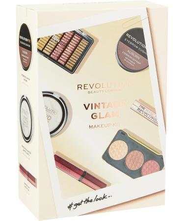 Makeup Revolution Vintage Glam 6pc Beauty Makeup Set - 530g - Buy Online on GoSupps.com