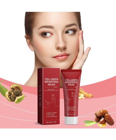 Red Lactose Collagen Wrapping Mask Peel Off Face Masks Collagen Overnight Wrapping Peel Off Facial Mask Collagen Softening Peel Mask Face Masks Skincare Peel Off Hydrating Moisturizing Facial Masks - Buy Online on GoSupps.com