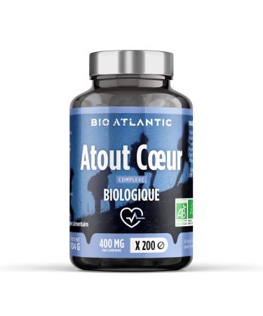 Trump Heart Bio - 400 mg - Garlic Hawthorn Lime Sapwood Olive Tree - 200 Tablets