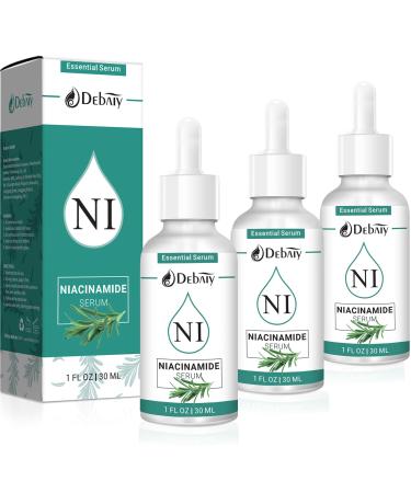 5% Niacinamide Serum Rejuvenating Face with Rosemary Extract Facial Serum (3 Pack 1fl.oz|30ml) 5% Niacinamide Serum with Rosemary Extracts 1 Fl Oz (Pack of 3)