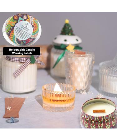 Ziosxin 100pcs Smokeless Cherry Wood Candle Wicks - Long Lasting Flame - Natural Candle Cores 5.1in - Ideal for DIY Candles - Buy Online on GoSupps.com