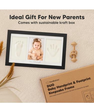 KeaBabies Baby Handprint and Footprint Maker Set - Onyx Black - Buy Online on GoSupps.com