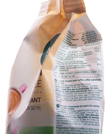 Naturata Organic Lupin Coffee Instant - 200g Refill Bag | Buy Online for International Shipping - Buy Online on GoSupps.com
