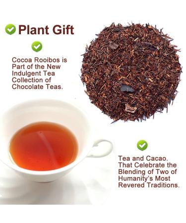 Premium Cocoa Rooibos Tea Blend - 70g Loose Leaf | Exotic Mixed Fruit Flavor for Hot & Iced Tea - Buy Online on GoSupps.com
