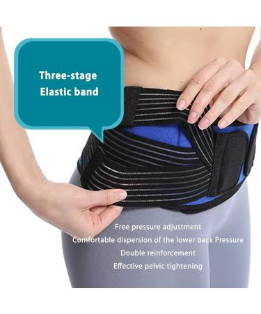 Sacroiliac Splint for Lower Back Pain for Men & Women - Sciatic Nerve Legs & Sacral Relief Belt Lumbar Pelvic & Back Relies - Buy Online on GoSupps.com