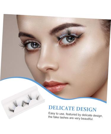 minkissy 3 Pairs False Lashes False Eyelashes Fake Eyelashes Fake Lashes False Eyelash for Women Colored Eyelashes Fake Eyelash for Women Colored Lashes Imitation Natural Set - Buy Online on GoSupps.com