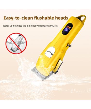 CkeyiN Hair Clippers for Men with Cordless Close Cutting T-Blade Trimmer Kit 6500RPM Professional Hair Cutting Kit Beard Trimmer Barbers Men Kids Clipper Set Rechargeable LED Display Grooming Kit Gold - Buy Online on GoSupps.com