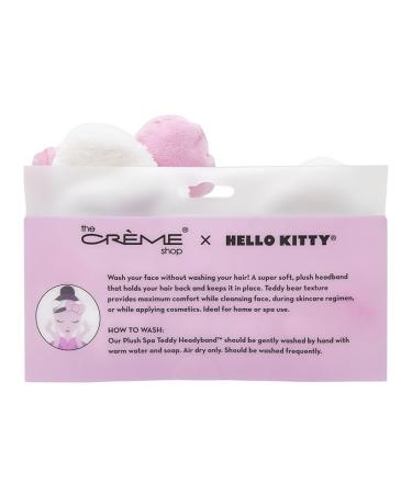 he CrÃ¨me Shop Plush Spa Headband with Hello Kitty's Signature Bow - Pink - Buy Online on GoSupps.com