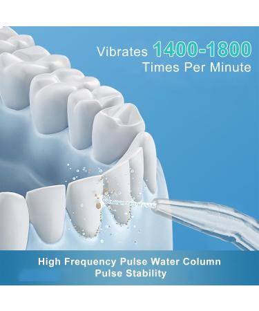 Water Dental Flosser - Portable Cordless Oral Irrigator 300ML IPX7 Waterproof Rechargeable Travel Cleanser for Home & Travel | Best Teeth Pick Solution - Buy Online on GoSupps.com