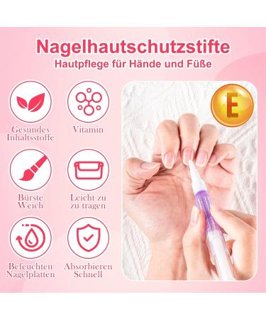 Lot de 28 stylos huile pour ongles Cuticle Oil Pen pour la r paration soin des cuticules avec vitamines stylo de soin des ongles pour ongles fissur s et secs - Buy Online on GoSupps.com