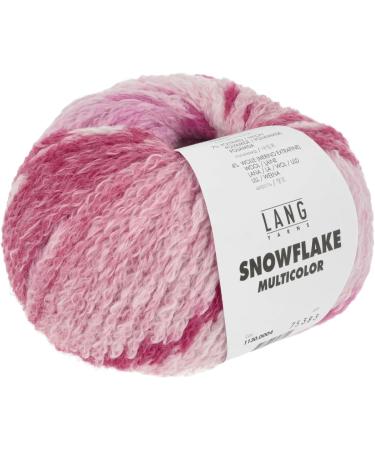  LANG YARNS Lang Yarns Snowflake Multicolor 0004 violet roze rood 50 g - Buy Online on GoSupps.com