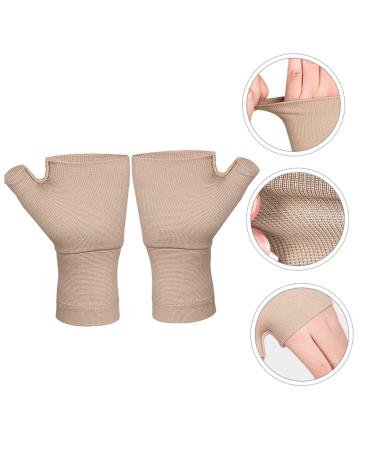 Buy 2 Pairs Adjustable Pressure Wrist Gloves for Carpal Tunnel & Tendonitis | Athletic Support Sleeves & Compression Brace - International Shipping Available - Buy Online on GoSupps.com