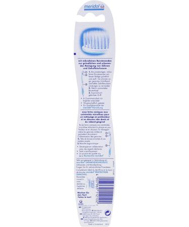 Meridol Soft Toothbrush for Gum Protection - Gentle Manual Cleaning - 1 Pack - Buy Online on GoSupps.com