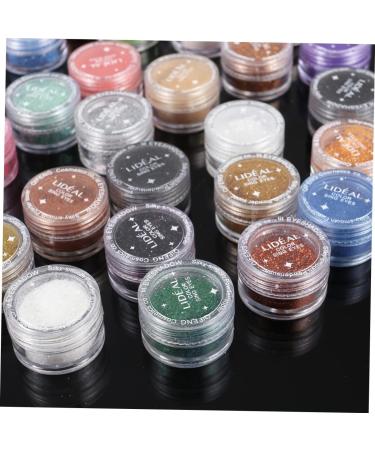 FOMIYES Eyeshadow Pigments 60 pcs Multi-colors Powder Eyeshadow Mineral Makeup Cosmetic Pearl Kit Shadow Loose Shimmer Dust - Buy Online on GoSupps.com
