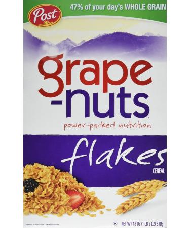 4 pack Grape-Nuts Cereal, Flakes, 18 oz, (pack of 3)