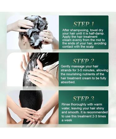 Polypeptide Keratin Hair Repair Cream Polypeptide Keratin Moisturizing and Smoothing Repair Cream Keratin Hair Mask Deep Conditioner - Buy Online on GoSupps.com