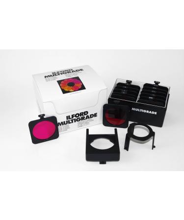Ilford Multigrade Contrast Filters and Holder Set for Below Lens, Set of 12