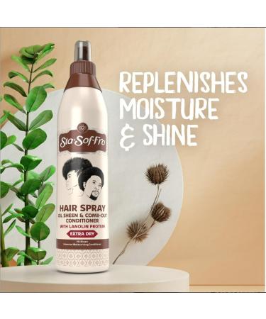 Sta-Sof-Fro Hair & Scalp Spray Comb Out Conditioner with Lanolin Extra Dry 250mL - Buy Online on GoSupps.com