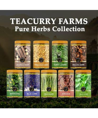 Teacurry Shikakai Pods (80g) | 100% Natural for Thick Strong & Dandruff-Free Hair | International Shipping Available - Buy Online on GoSupps.com
