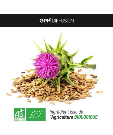 Organic Milk Thistle AB - 300mg - 200 Vegetable Capsules - Buy Online on GoSupps.com