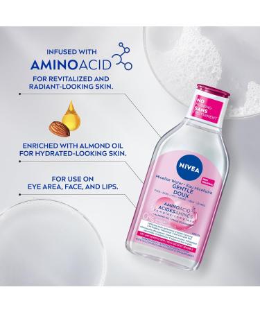 Nivea MicellAIR Water for Dry & Sensitive Skin - 400ml Make-Up Remover | Shop Internationally - Buy Online on GoSupps.com