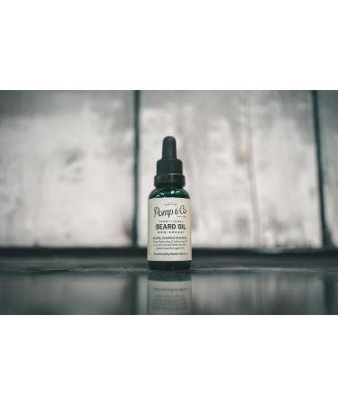 Pomp & Co Non Greasy Beard Oil - Huile de barbe hydratante et adoucissante l'huile de jojoba et d'argan - 30 ml - Buy Online on GoSupps.com