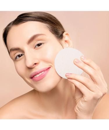 100pcs Face Wash Puff - Ideal Facial Skin Care Tool for Gentle Cleansing | Cosmetics Removing & Skin Cleaning Pad - Buy Online on GoSupps.com