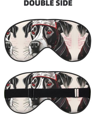 Buy SSIMOO Cute Animal Farm Dog Eye Mask - Double-Sided Soft & Light Blocking for Better Sleep | International Shipping Available - Buy Online on GoSupps.com