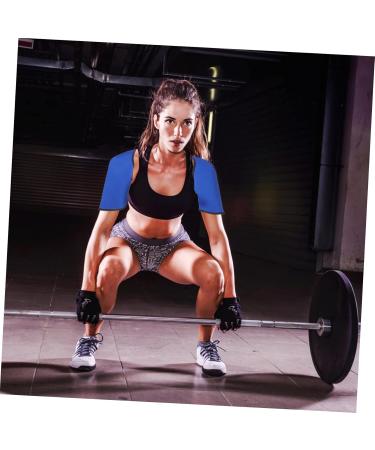 Buy NOLITOY Adjustable Basketball Shoulder Pads & Brace - Rubber Protective Gear for Weightlifting & Sports 75x15cm Blue - International Shipping Available - Buy Online on GoSupps.com